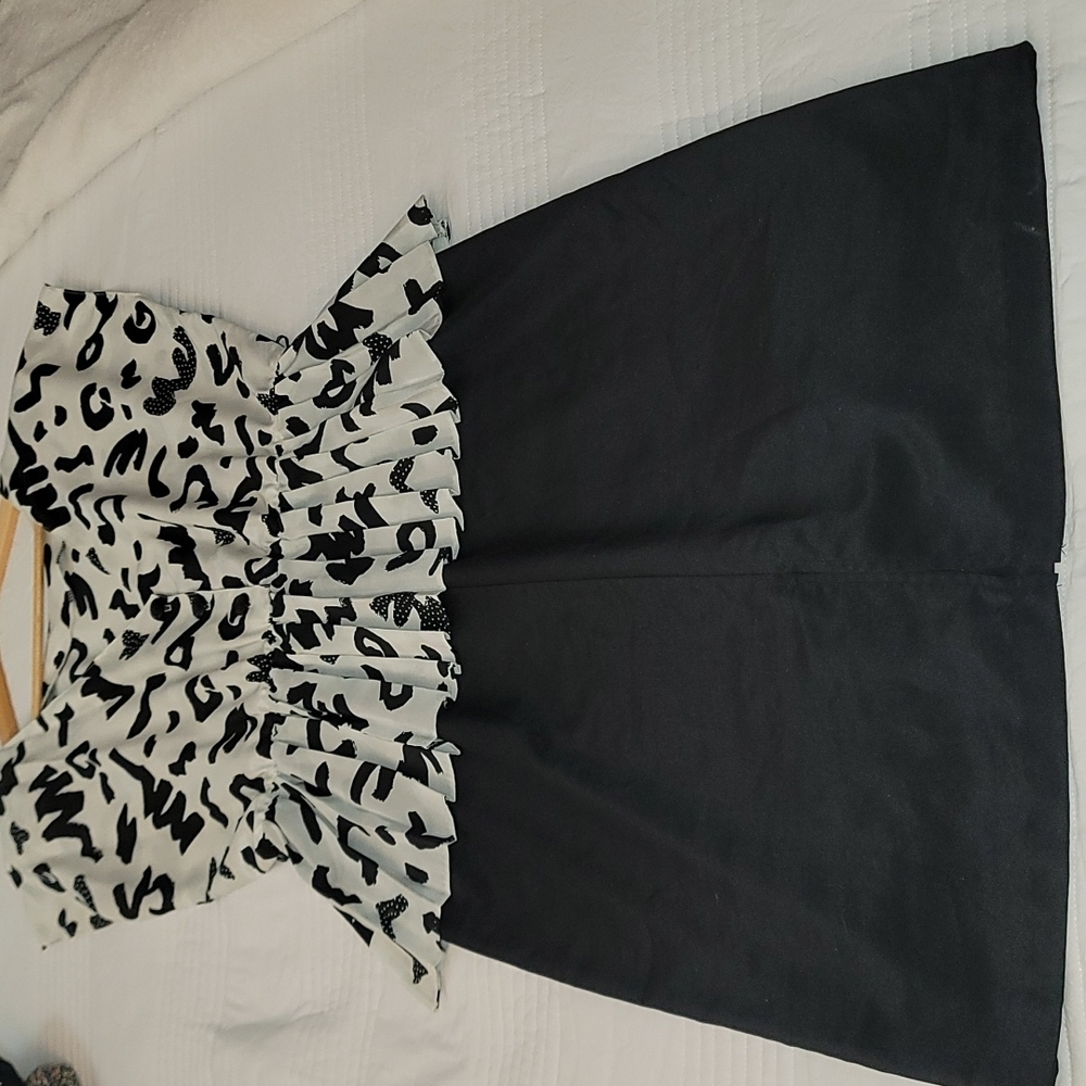 Vintage Peplum Party Dress